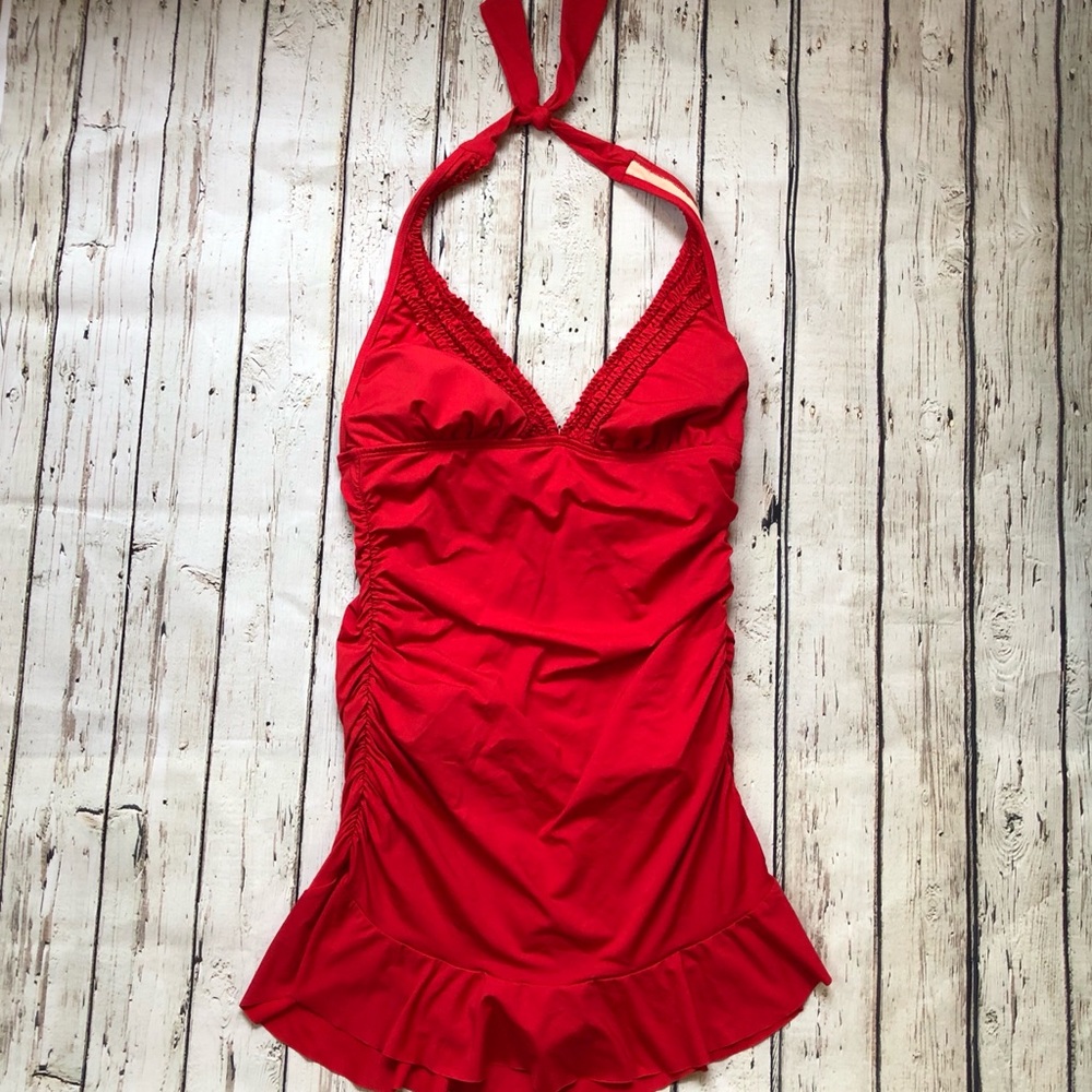 Red Kenneth Cole Swimsuit dress